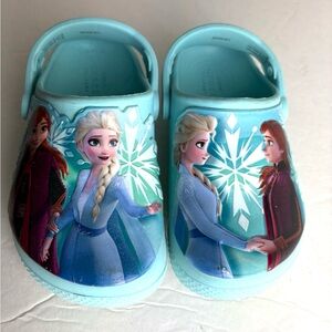 Crocs Disney Frozen 2 Anna & Elsa Little Girls Size 6